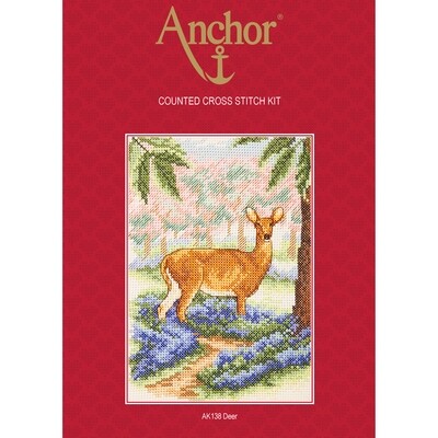 Anchor Essentials Cross Stitch Kit - Deer