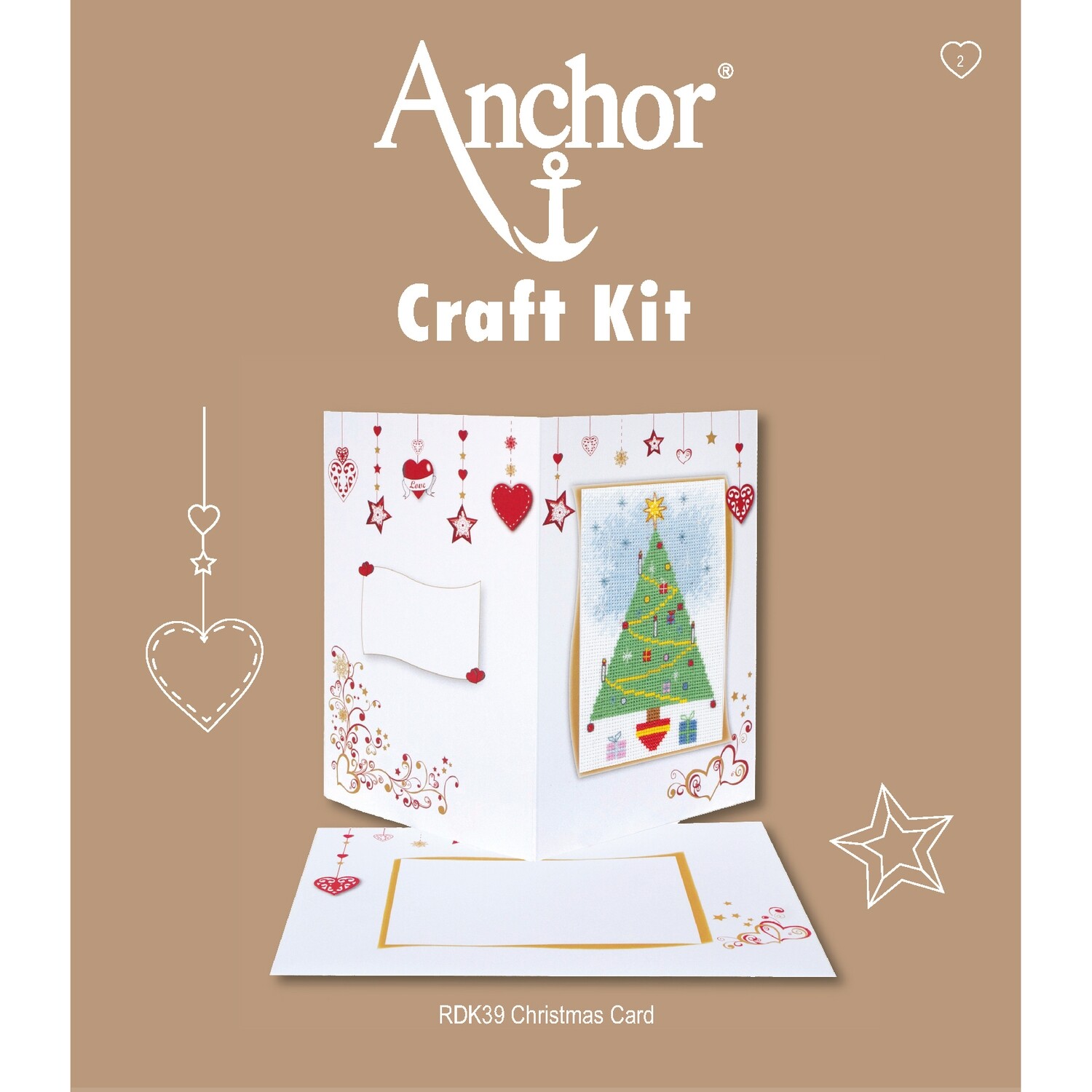 Anchor Craft Kit - Christmas Card