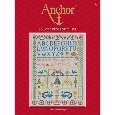 Anchor Essentials Cross Stitch Kit - Victorian Sampler