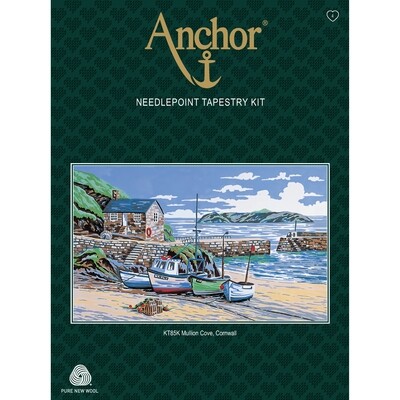 Anchor Essentials Tapestry Kit - Mullion Cove Cornwall