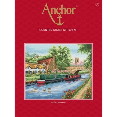 Anchor Essentials Cross Stitch Kit - Waterways