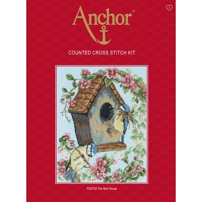 Anchor Essentials Cross Stitch Kit - The Bird House