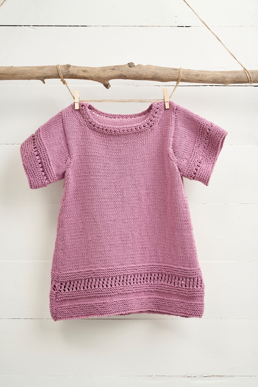 Digital Pattern Baby Sweater Dress