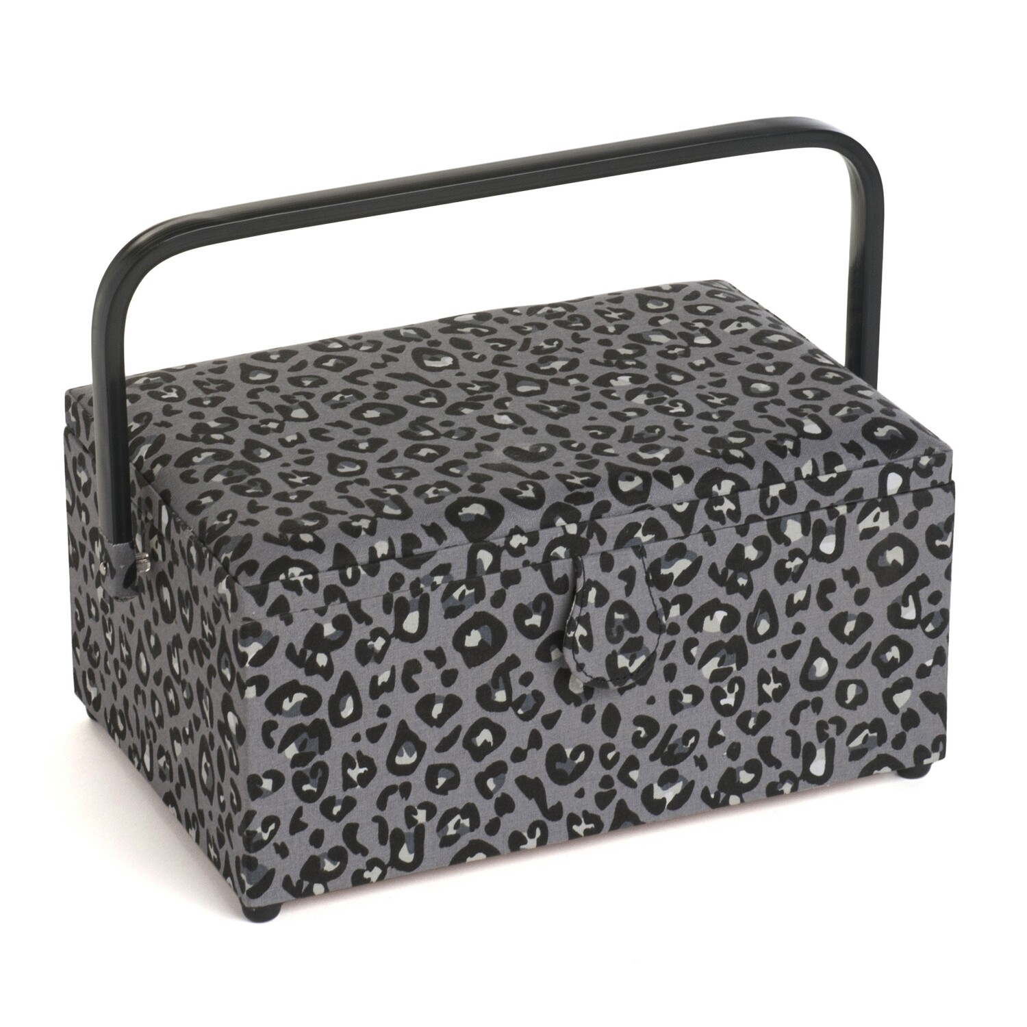 Sewing Box Cantilever Large - Leopard