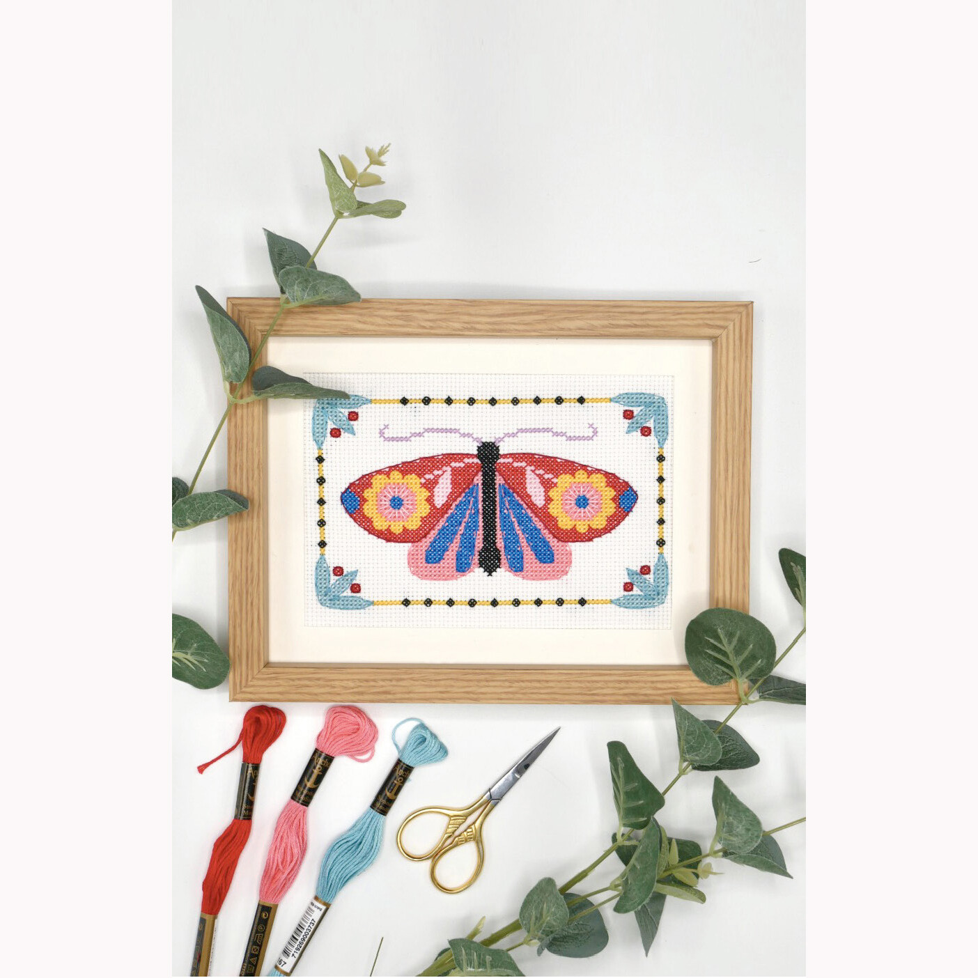 Digital Pattern Butterfly Cross Stitch