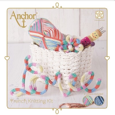 Anchor Craft Kit - French Knitting Kit - Pastel