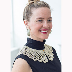 Digital Pattern Party lace collar
