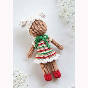 Digital Pattern Gingerbread doll