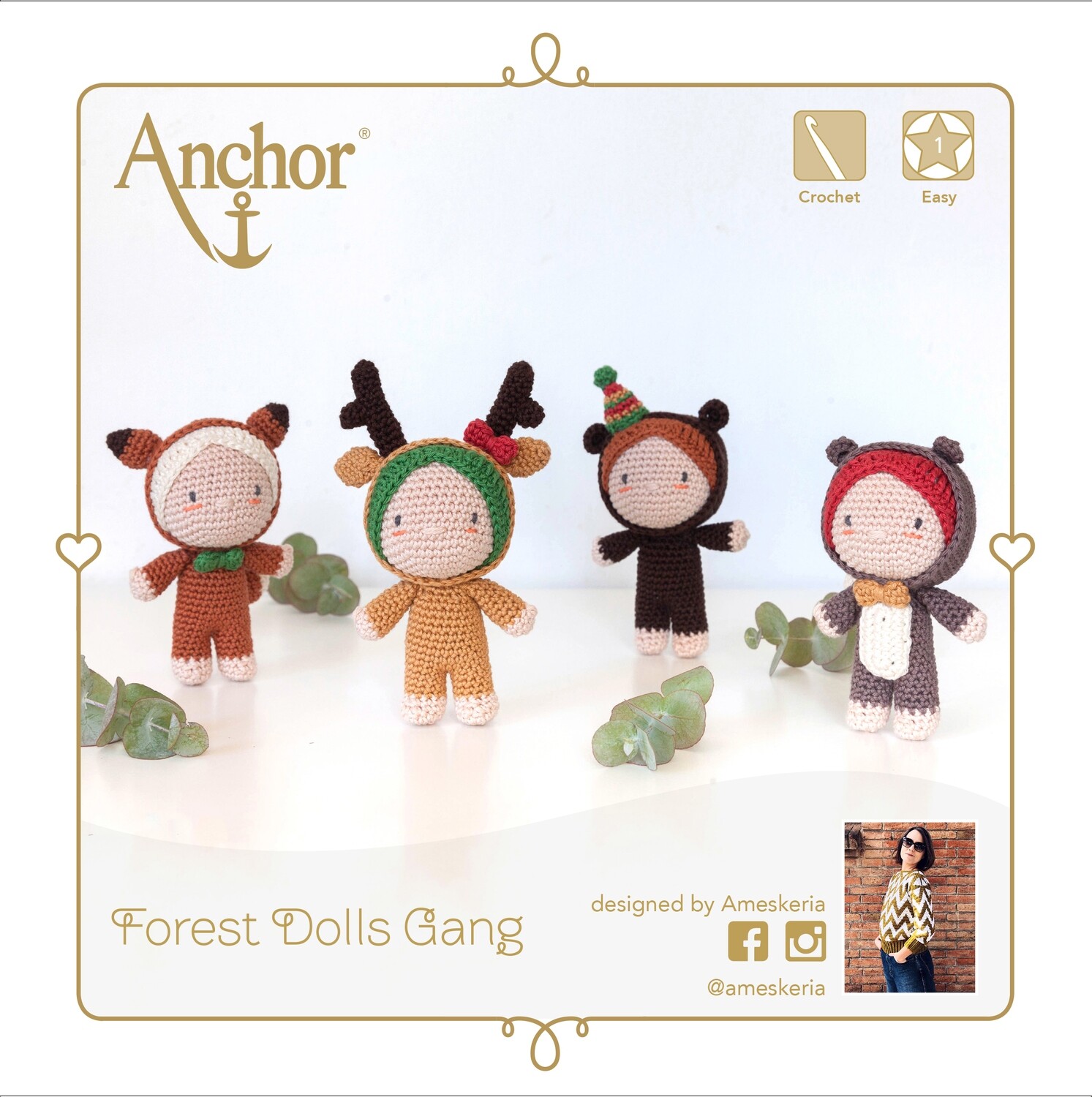 Anchor Forest Dolls Gang Crochet Kit