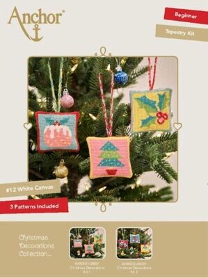 Bright Christmas Tapestry Decorations