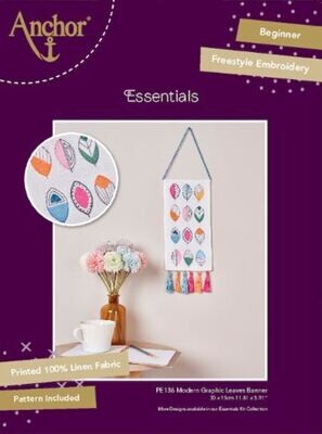 Anchor Essential Kit - Modern Graphic Leaves Banner