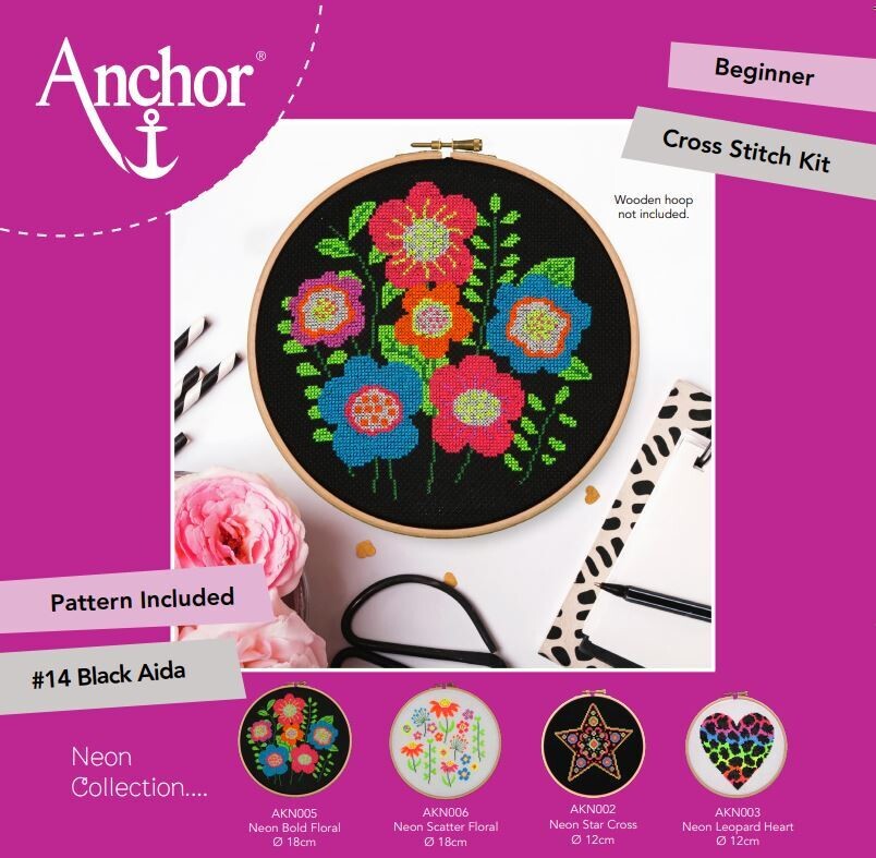 Anchor Starter Kit - Neon Bold Floral