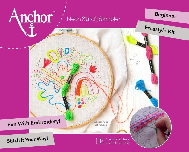 Anchor Starter Kit - Neon Abstract