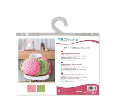 MEZ Sewings The Pink Ruffle Cushion Kit