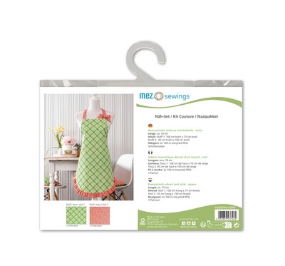 MEZ Sewings The Green Romantic Apron Kit