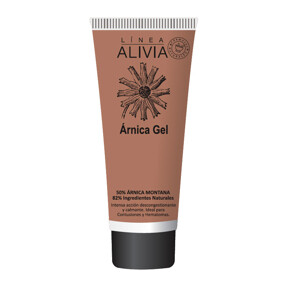 ALIVIA Árnica Gel, 100 ml.
Para contusiones, contracturas musculares, inflamaciones y esguinces