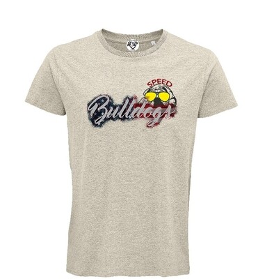 T-shirt Bulldog (cotone organico e fibre riciclate) 