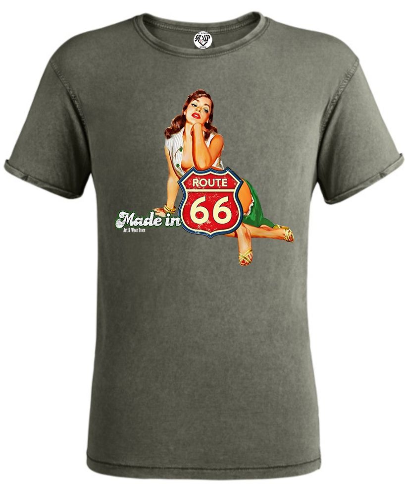 T-shirt Ruote 66