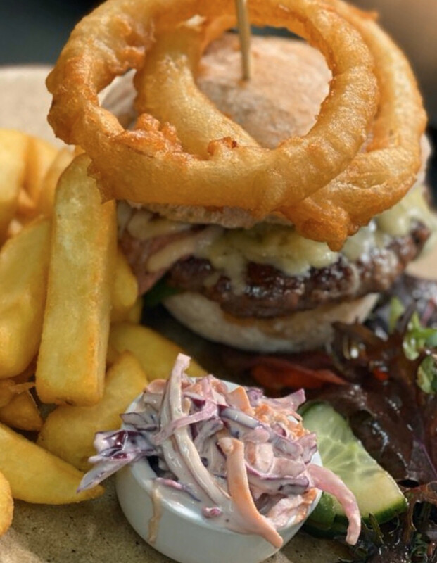 HAND PRESSED BEEF BURGER