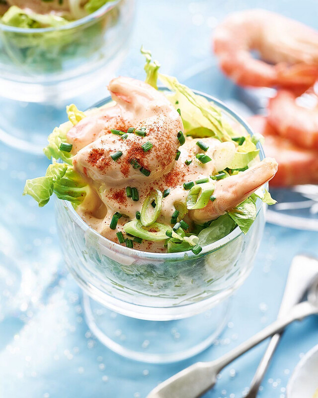 CRAYFISH &amp; PRAWN COCKTAIL
