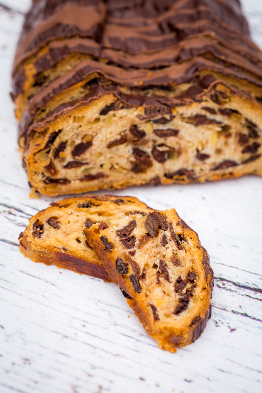 Schokostollen im Geschenkkarton 1,0 Kg