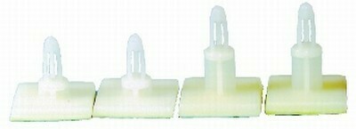 STANDOFF PCB ADHES 6.35MM PK25