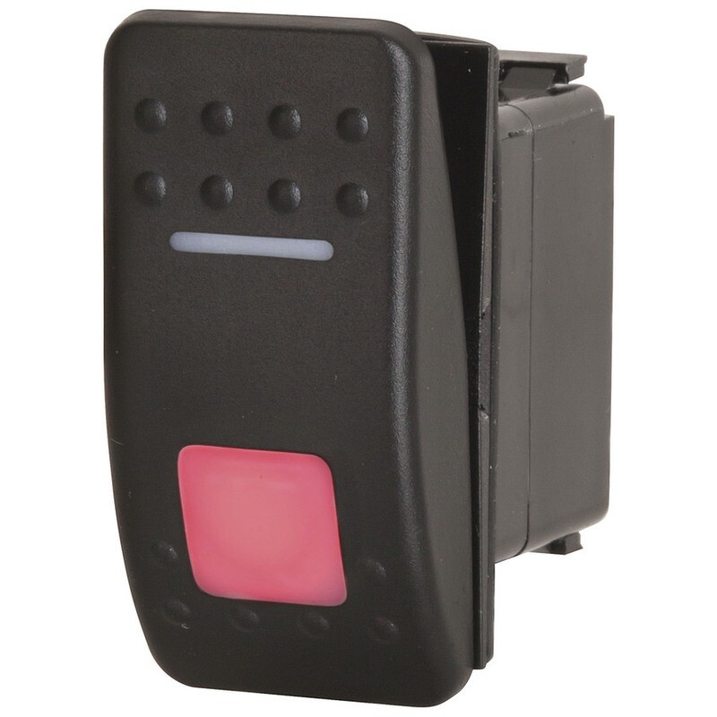 SPDT Dual Illuminated Rocker Switch