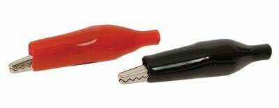 Clip Alligator 32mm pk2 1 Red &amp; 1 Black