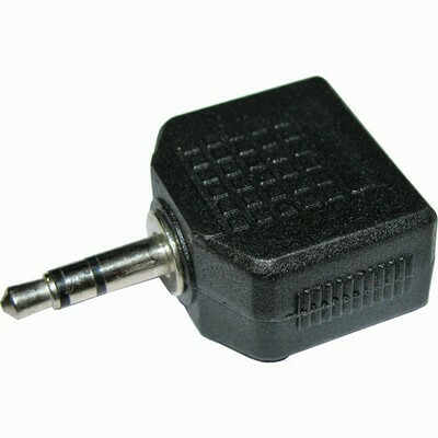 ADPT 3.5MM STEREO PLG - 2SKT