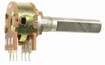 POT PCB LOG DG 16MM A10K STD IMP SH