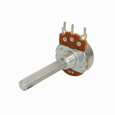 POT PCB LOG SG 24MM A1K IMP SHAFT