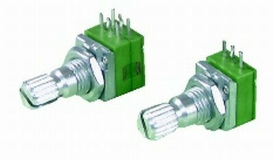 POT PCB LIN SG 9MM B100K MET SPLINE
