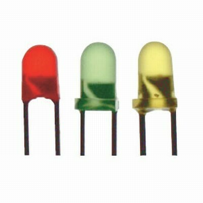 LED 3MM DIF RED 8MCD