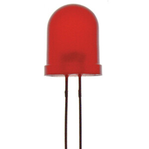 LED 5MM DIF RED 12MCD