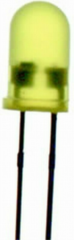 LED 5MM DIF YEL 70MCD