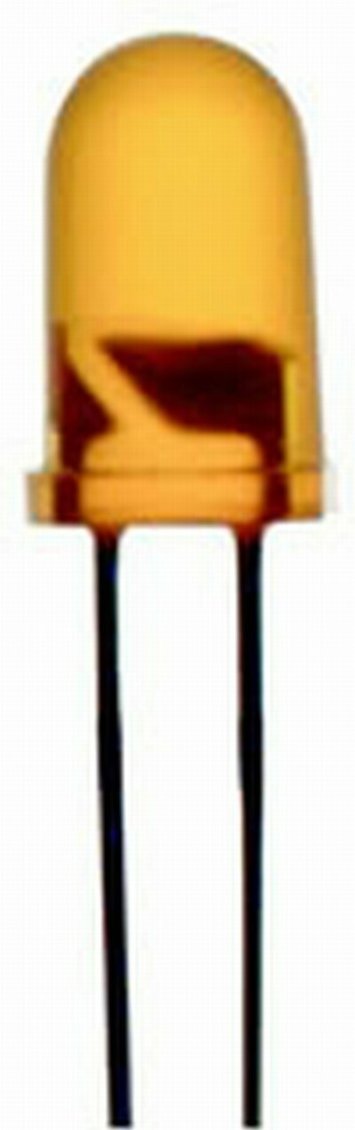 Orange 5mm LED 80mcd Round Diffused