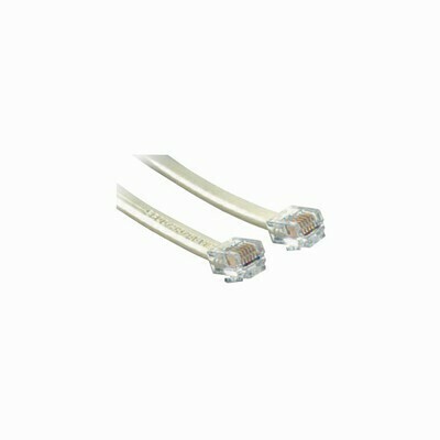 LEAD TEL RJ12 6P/6C PLG - PLG 5M