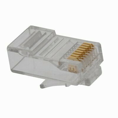 PLG RJ45 8P/8C CAT6(STRD/SOLID CBLE