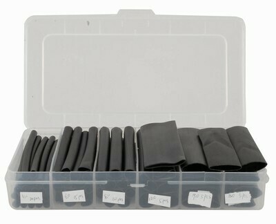 HEATSHRINK PACK W/GLUE 4-19MM 60PCS
