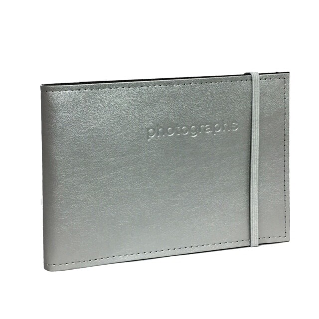 Citi Leather Silver 52 Photo Album 6x4