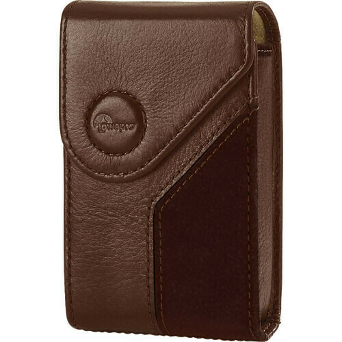 Napoli 10 Leather Camera Case Brown