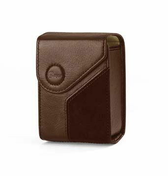 Napoli 30 Leather Camera Case Brown