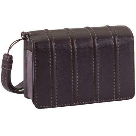 Lowepro Luxe Leather Camera Wallet - Egg Plant
