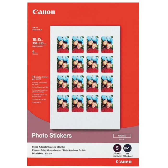 Canon PS101 Gloss Photo Stickers (16pcs)