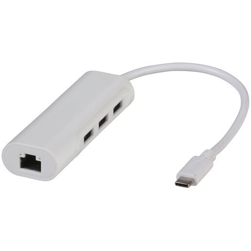 SERVER USB 3.0 TYPE-C 3 PORT 10/100MBPS