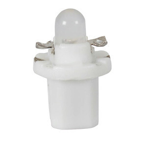 LED GLOBE T5 B8.5D WHT 12VDC