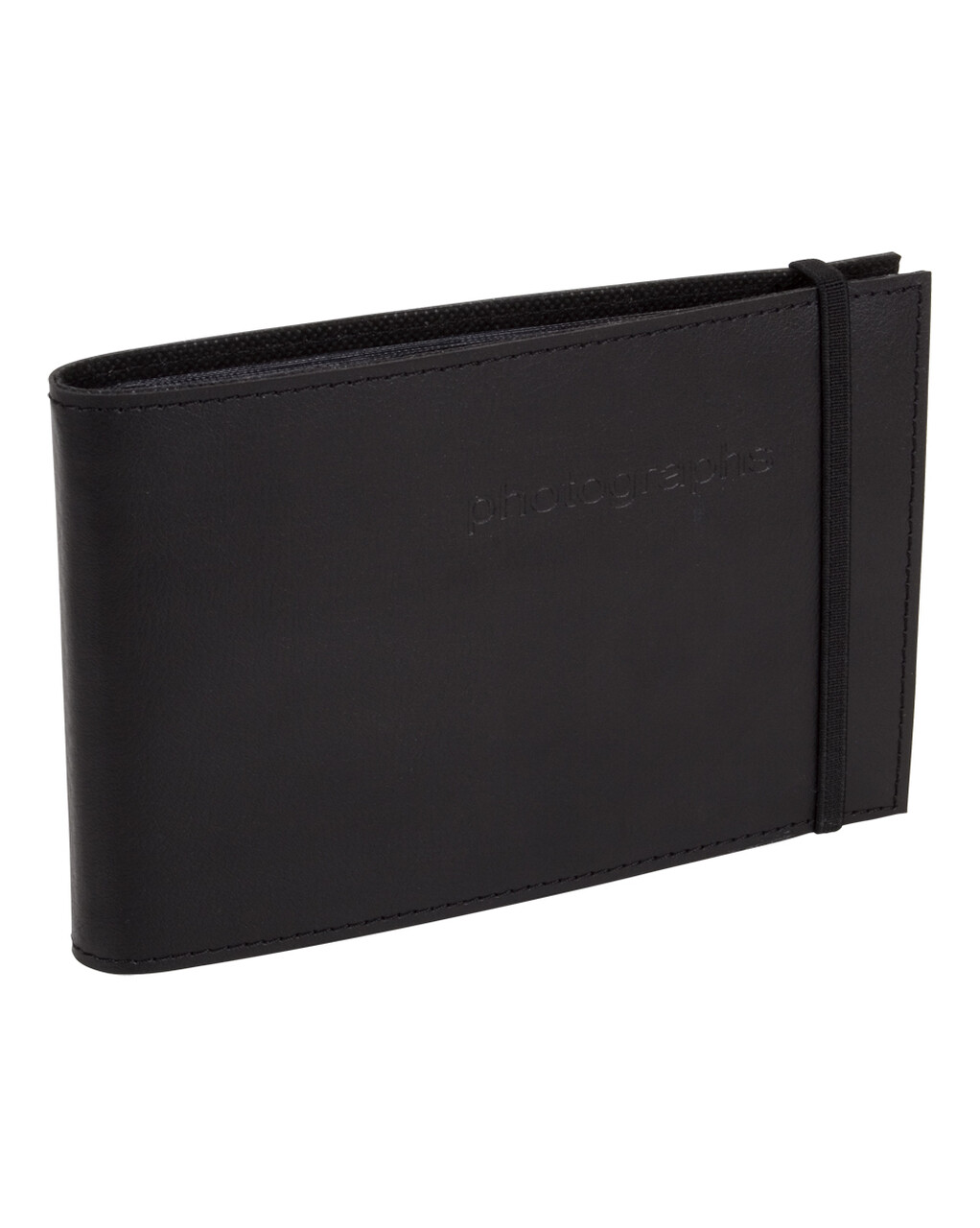 Citi Leather Black 5x7 Album