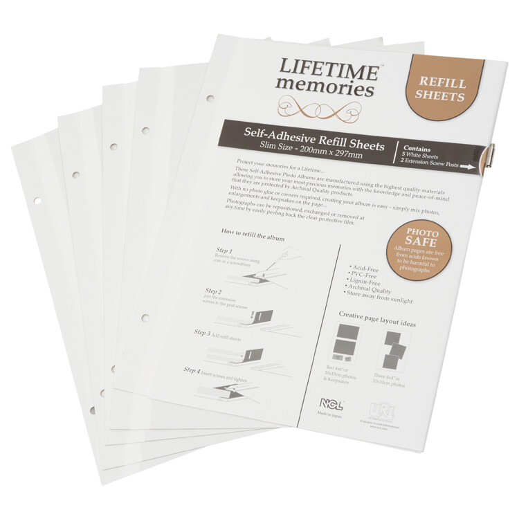 Ncl Album White A4 Refill