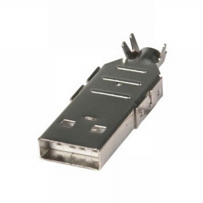 PLG USB A SOLDER