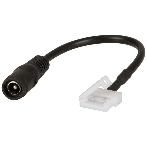 ADPT LED STRIP 2P SKT TO DC SKT 2.1MM